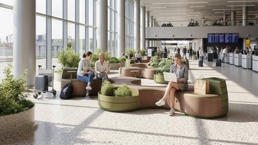 pelago passenger experience airport space